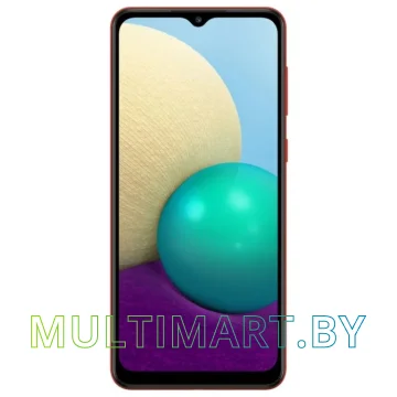 Смартфон Samsung Galaxy A02 SM-A022G/DS 2GB/32GB (красный)